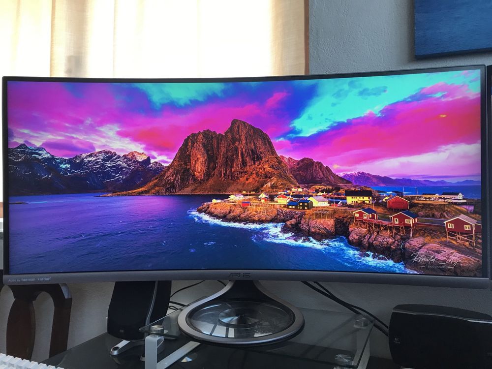 Monitor Curvo ASUS MX34VQ 34’’ QHD Ultrawide