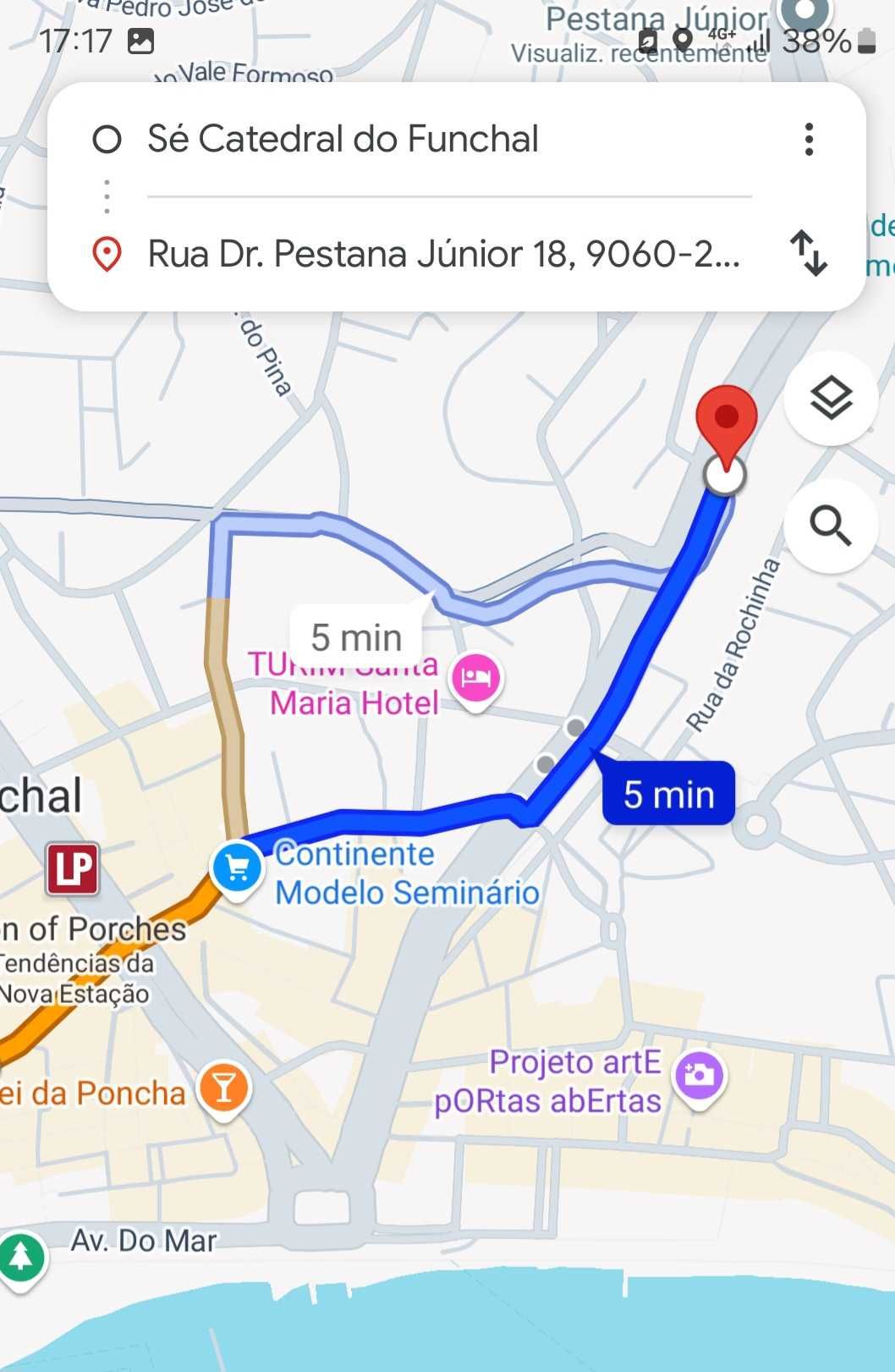 MORADIA T4 Funchal. (PDM permite construir em altura.)