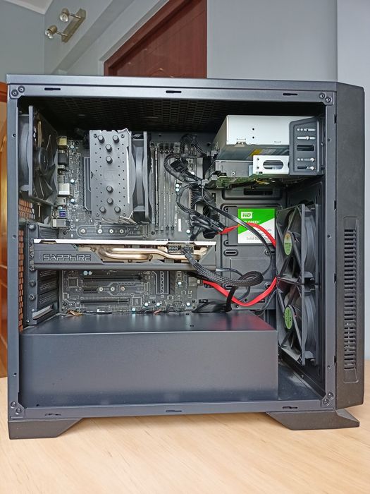 i5 7500 + RX 580 + 16 GB DDR4 + 3,25 TB + akcesoria