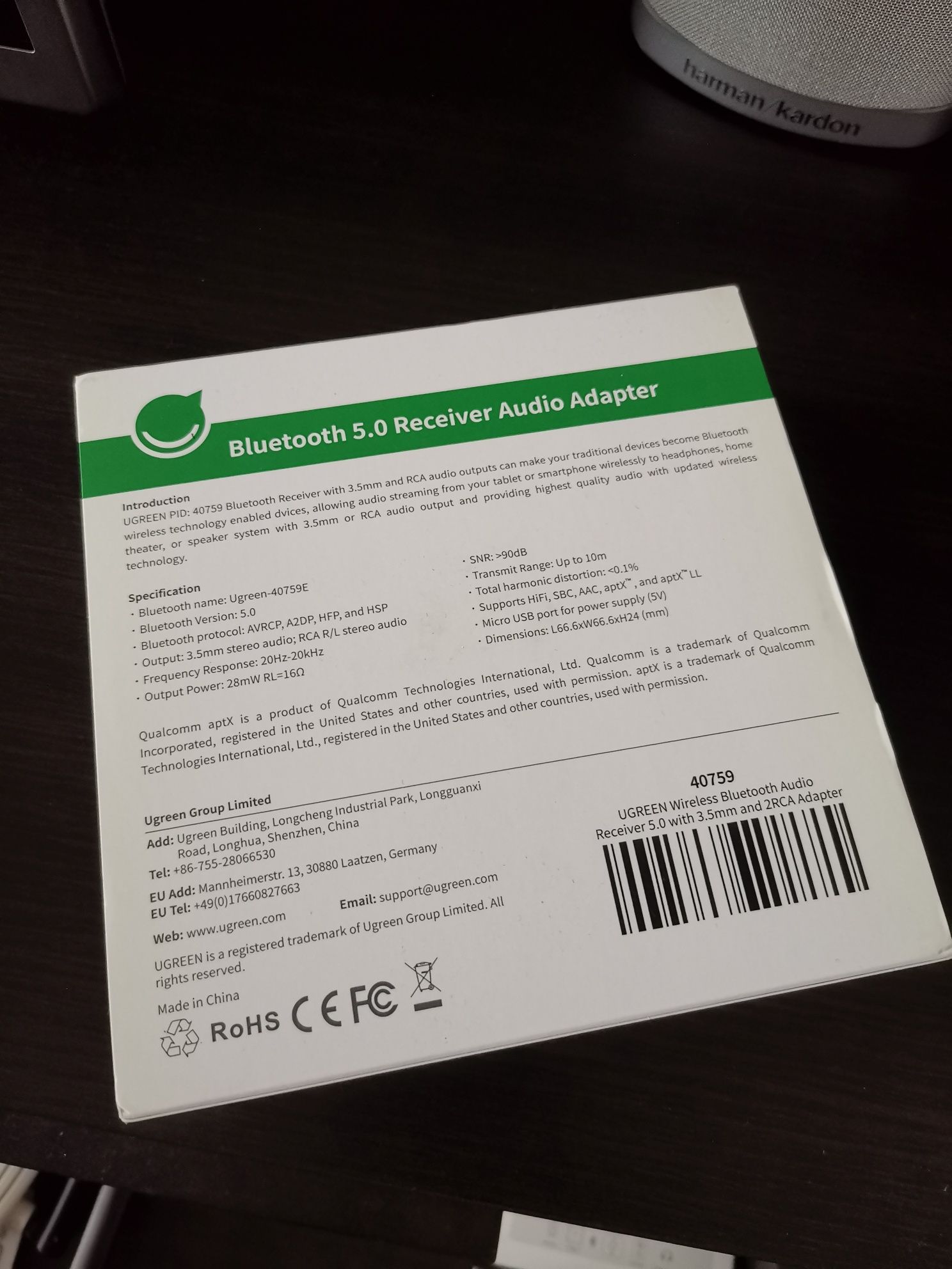UGreen Bluetooth Adapter
