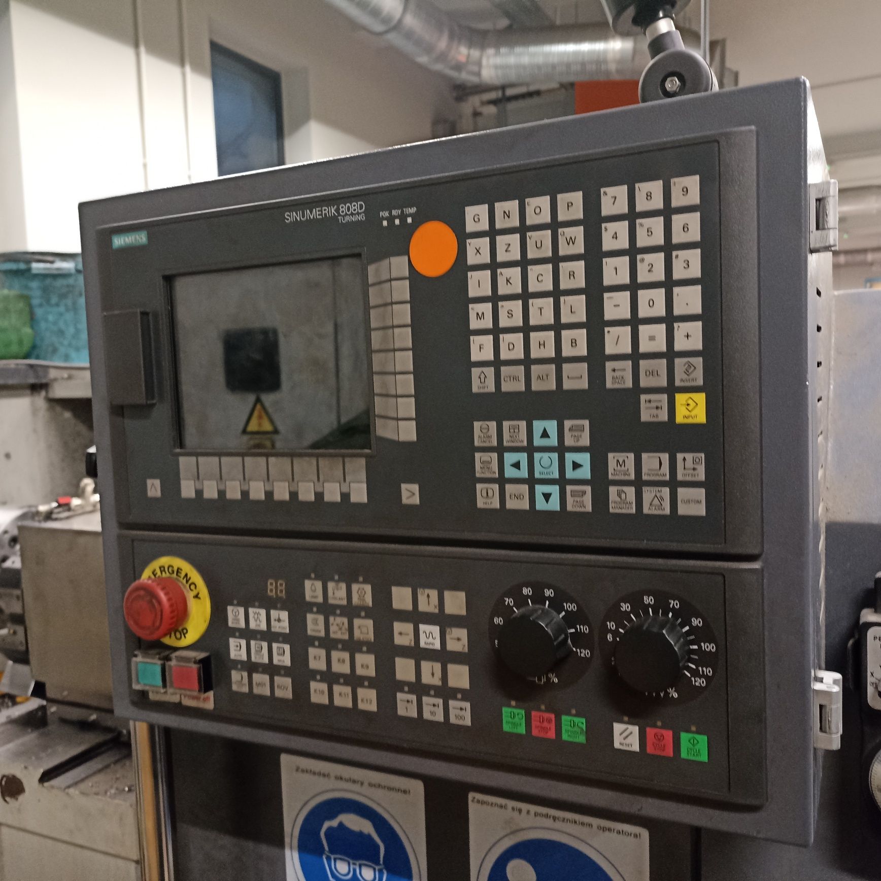 Tokarka CNC CK6150x1000 z hydrauliką