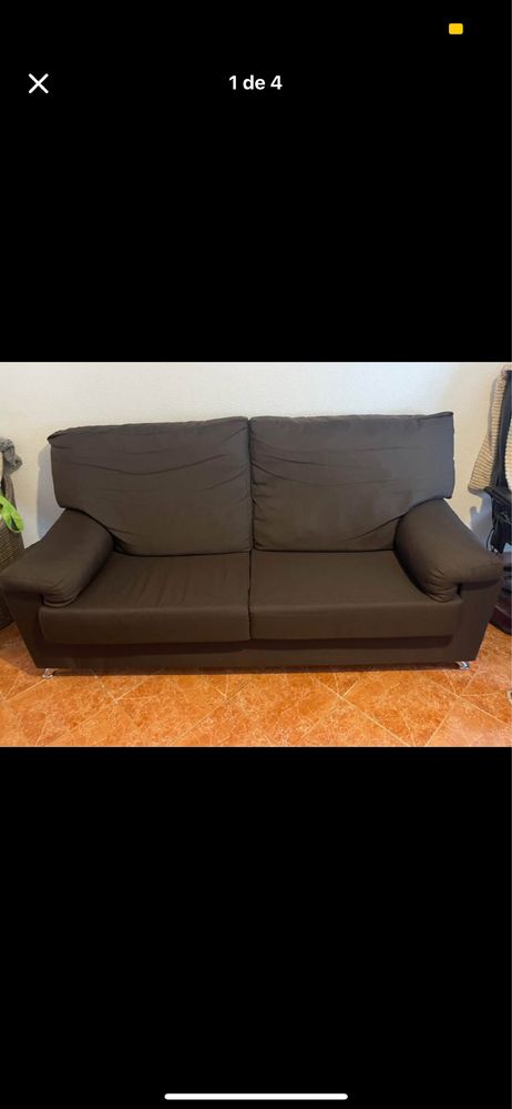 Sofa 3 lugares novo. 2 meses de uso