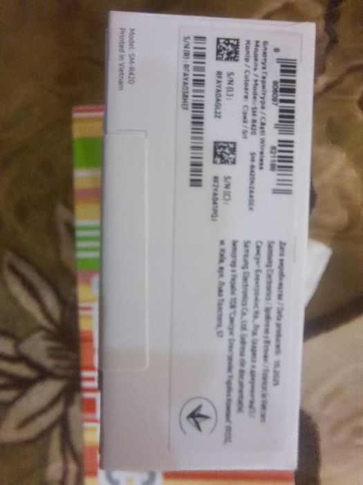 Навушники Samsung Galaxy Buds 3FE нові, оригінальні, запаковані!