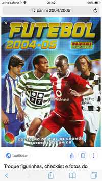 250 cromos todos diferentes futebol 2004/2005