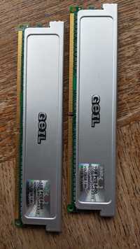 Pamięć RAM Geil DDR2, PC-6400, 800, 2x 1GB
