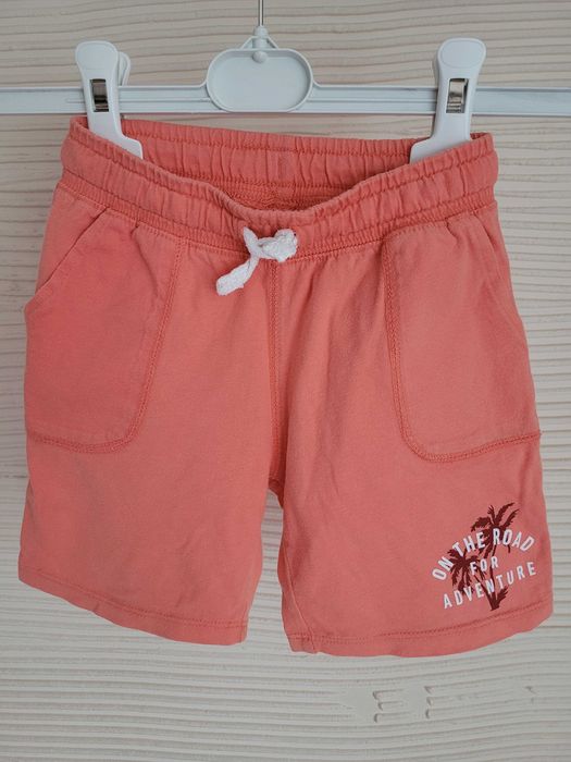 Spodenki H&M 104 chłopięce pomarańczowe