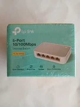 TP-Link 5-Port 10/100Mbps Desktop Switch (Novo e Selado)