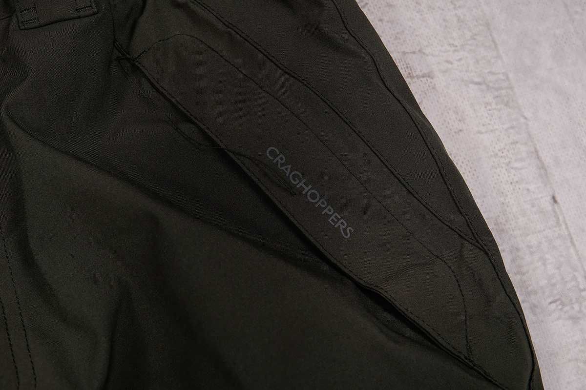 CRAGHOPPERS aquaDRY Stretch _ Spodnie Techniczne KHAKI _ S _ Men