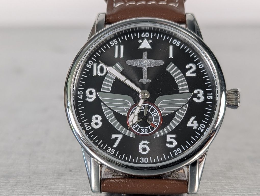 Zegarek BF 109 szwajcarski kwarc Messerschmitt kolekcjonerski męski