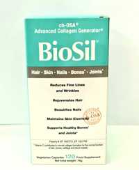 Биодобавка БиоСил BioSil, генератор коллагена 120 капсул