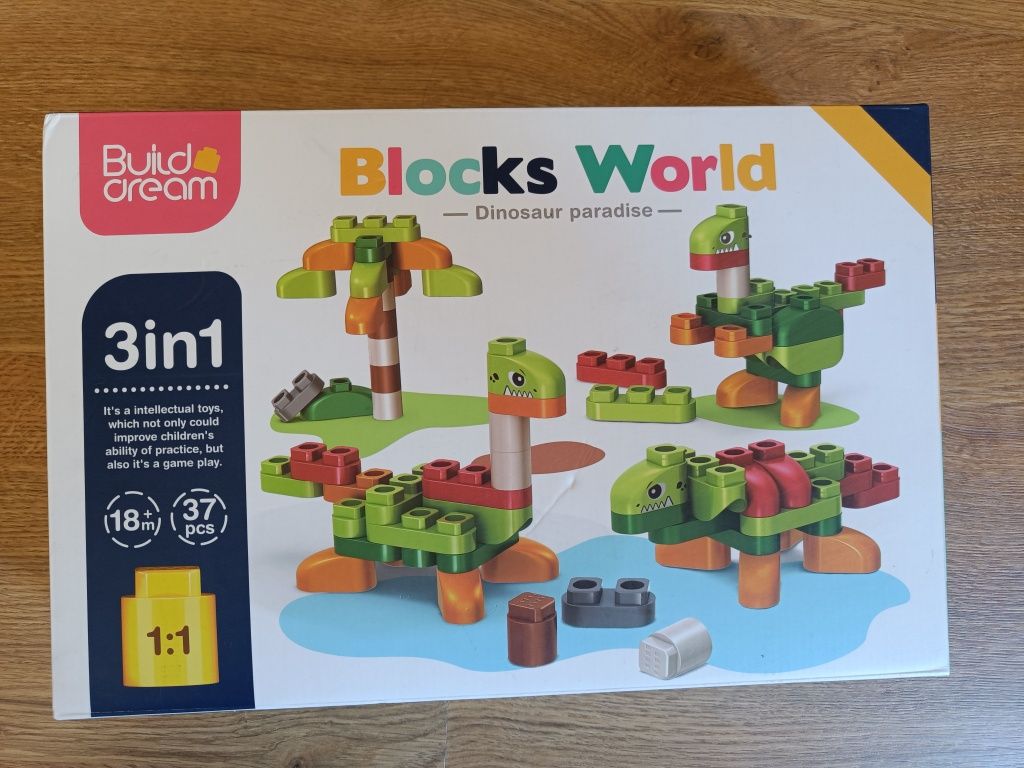 Klocki dinozaur Blocks World