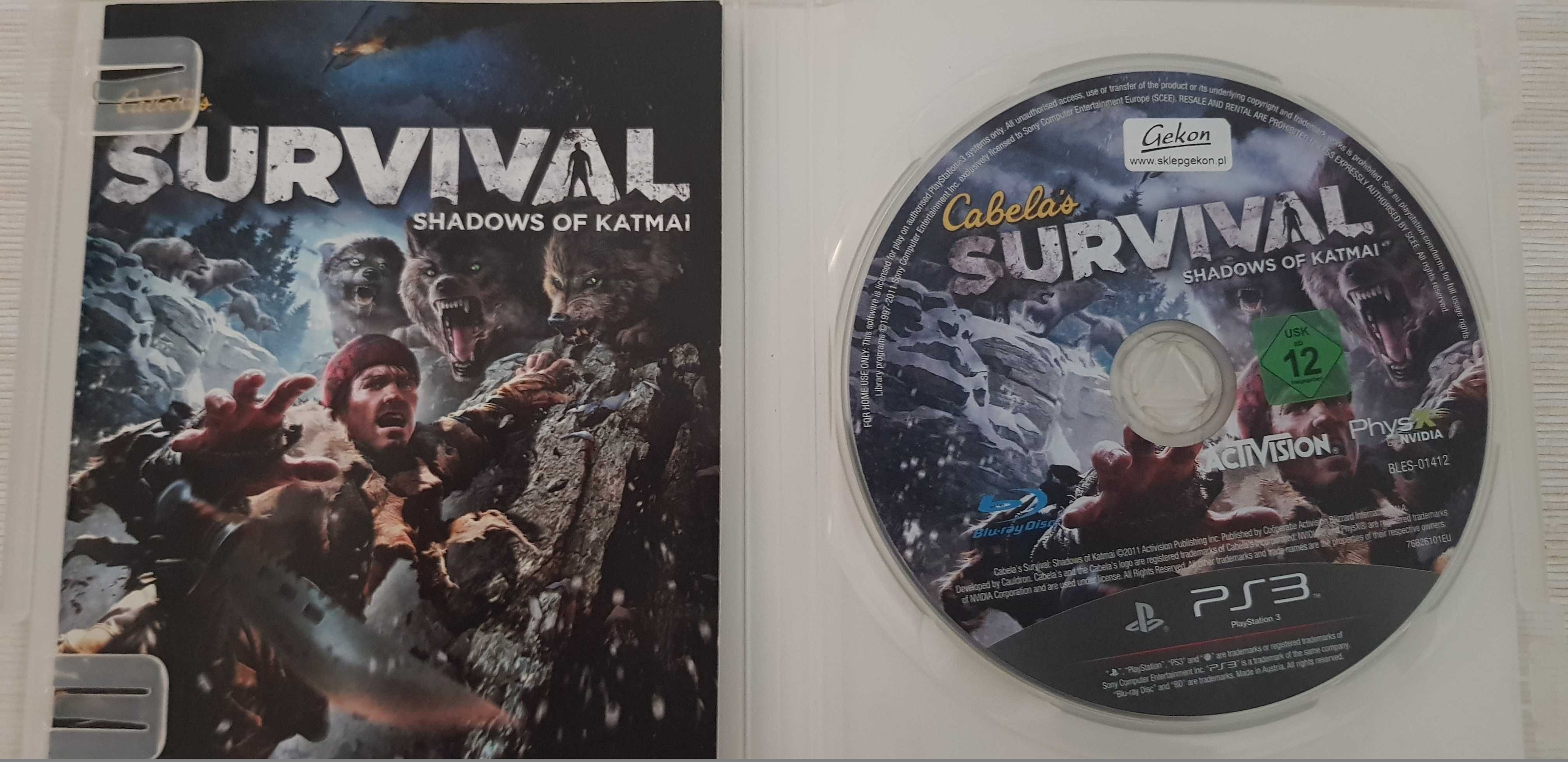 Cabela’s Survival Shadows of Katmai [PS3]