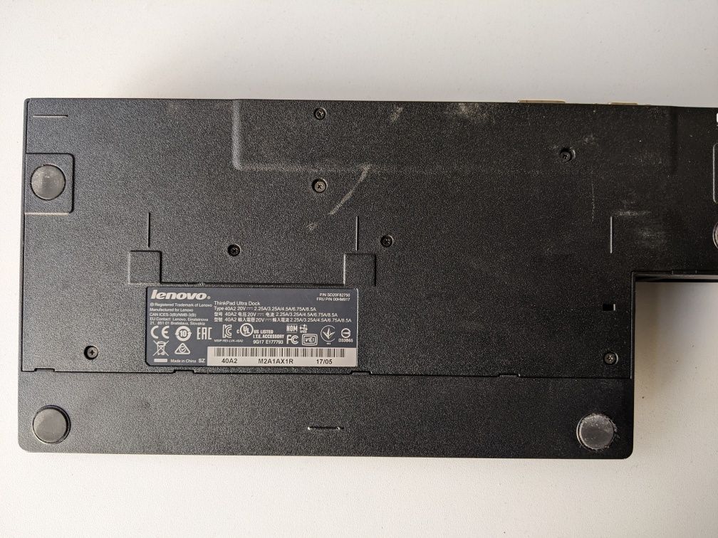 Док-станція Lenovo ThinkPad Ultra Dock модель 40A2