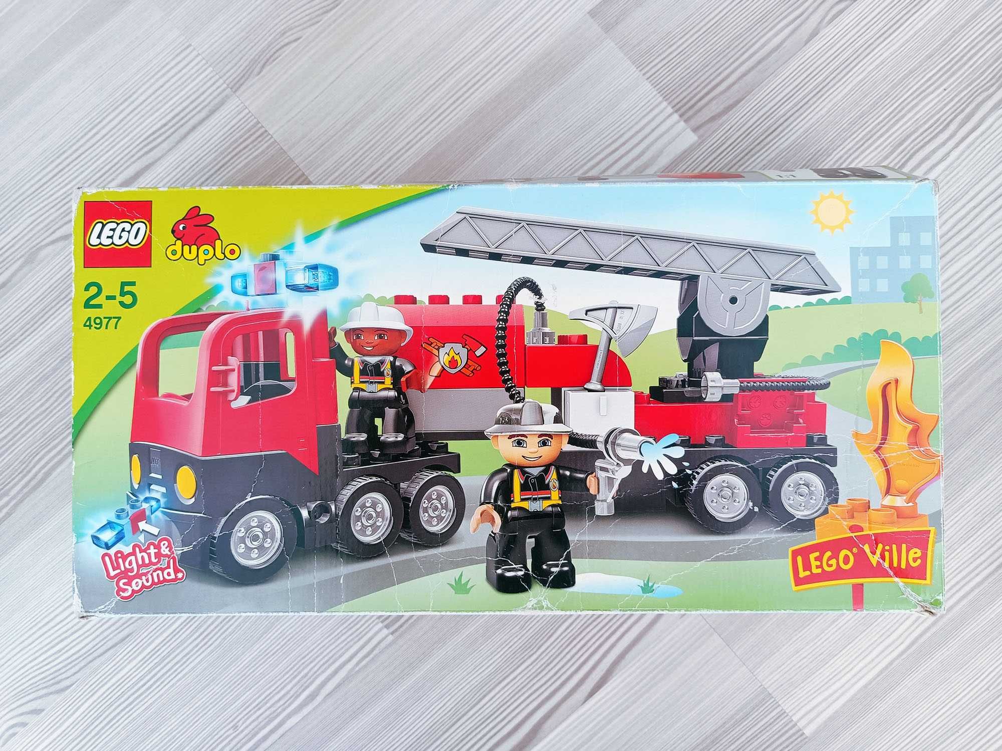 LEGO DUPLO Wóz Strażacki - Straż Pożarna 4977