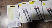 Kabel typ c baseus szybciej ładowanie fast charging 2A 3A Quick charge