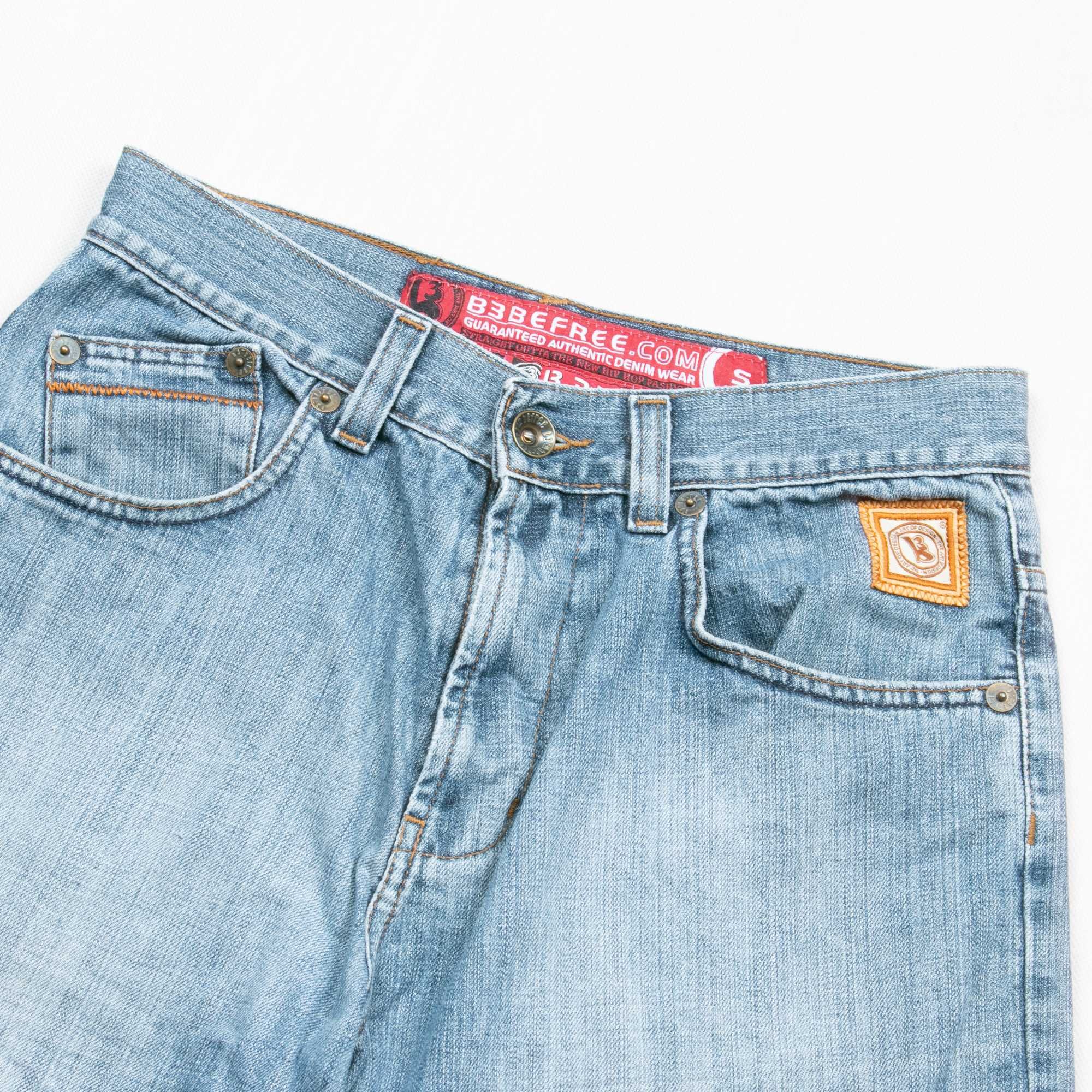 B3 shorty jeansowe y2k hiphop S/30us jortsy
