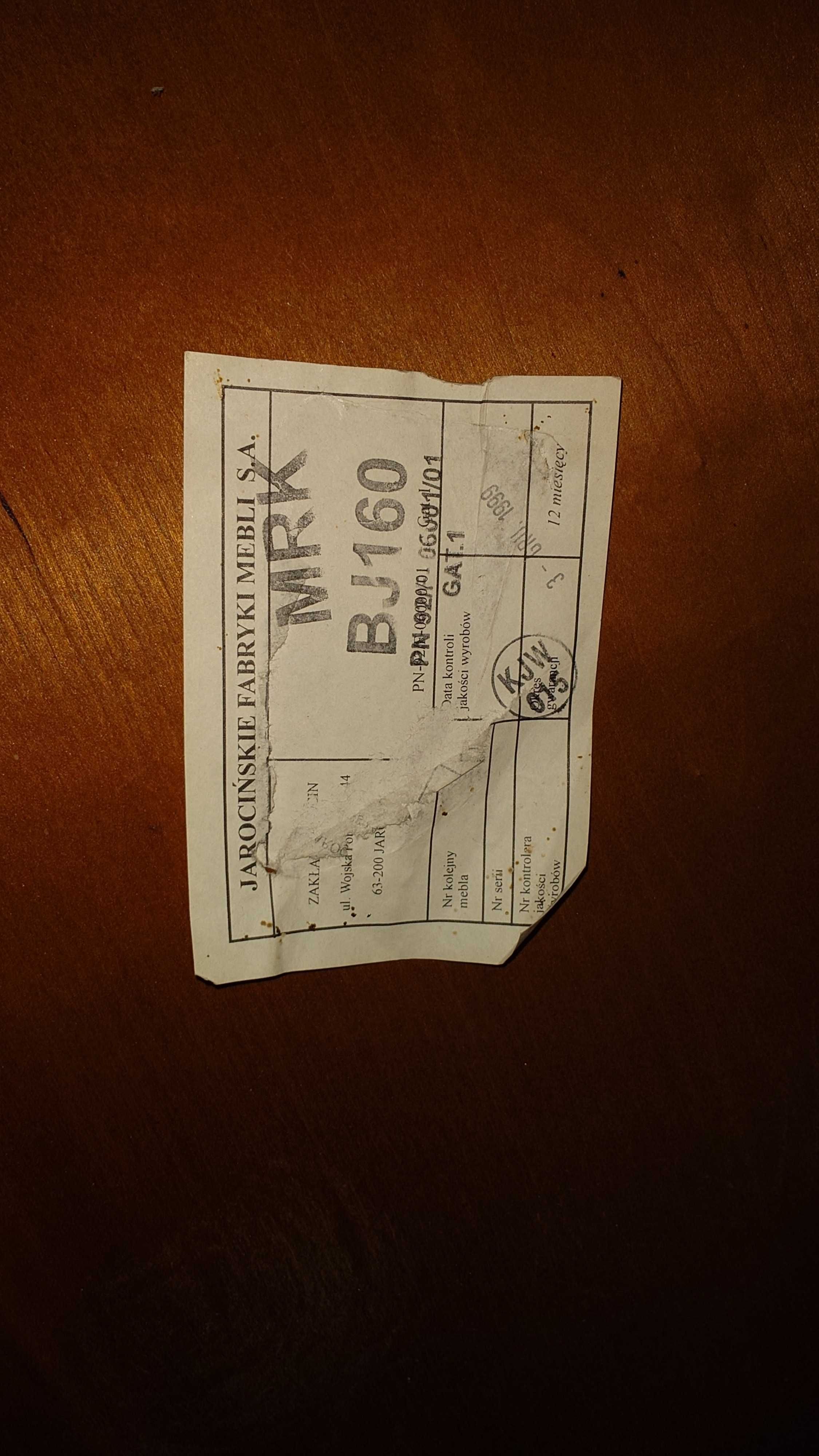 Biurko z szafką z szufladami