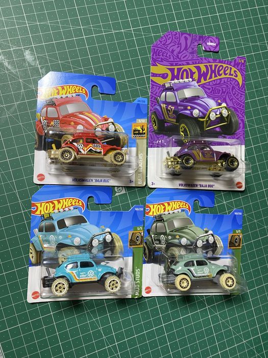 Hot Wheels Baja bug lote