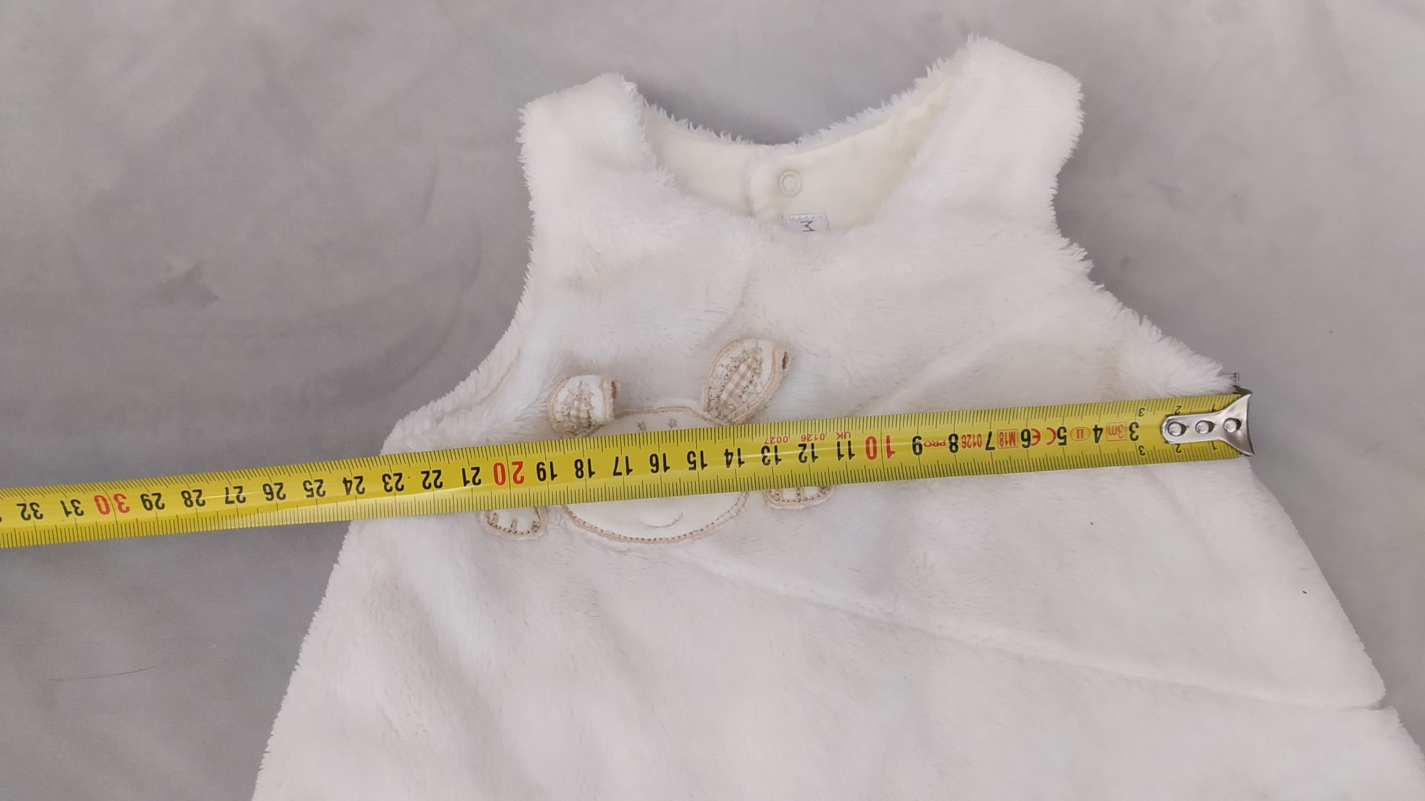 Jak nowa tunika sukienka  z misia z podszewką dla niemowlaka  do 60 cm