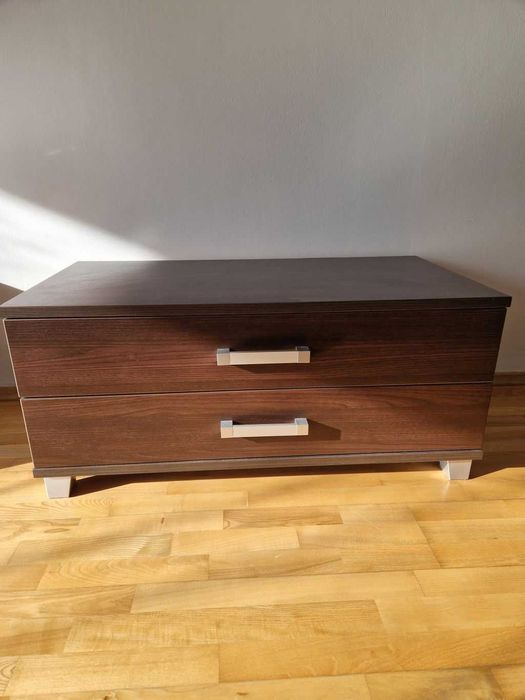 Meble do salonu kolor wenge komoda 4szt.