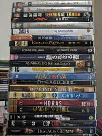 40 filmes em DVD, como novos.