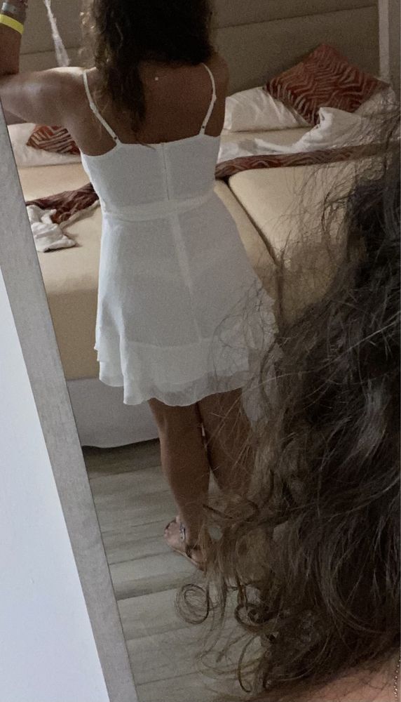 Vestido Branco Tamanho S/36