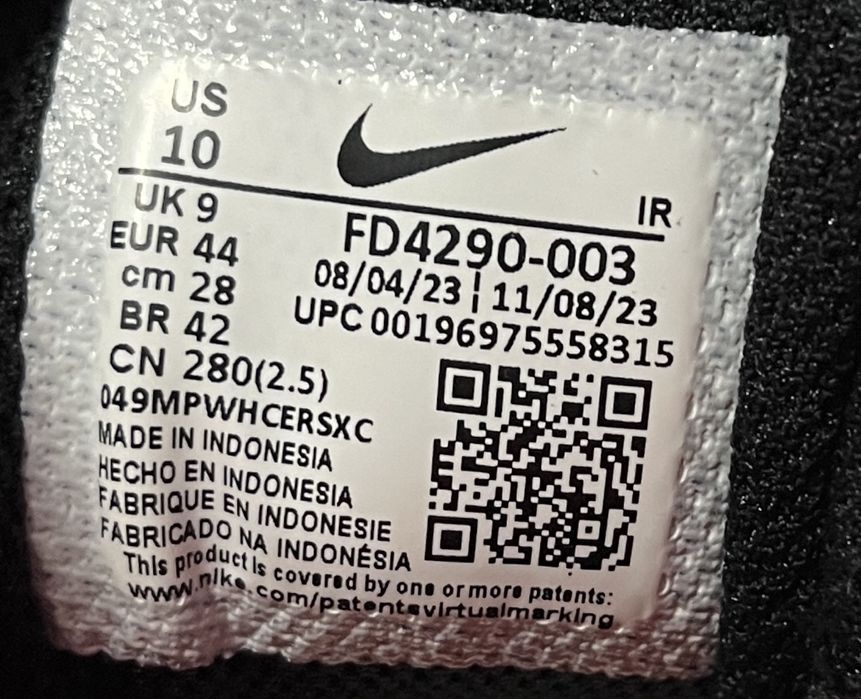 Оригінал! Nike Air Max Plus Drift 44