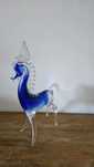Estátua decorativa cavalo em cristal