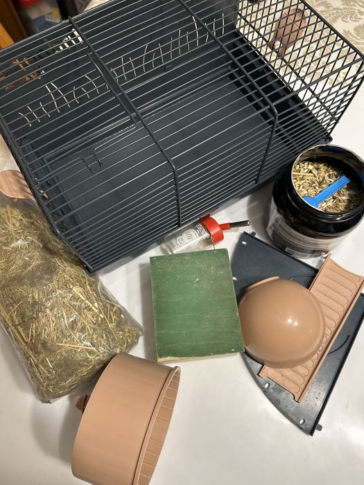 Klatka dla chomika, królika, świnki morskiej