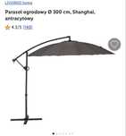 Parasol ogrodowy - nowy - okazyjna cena