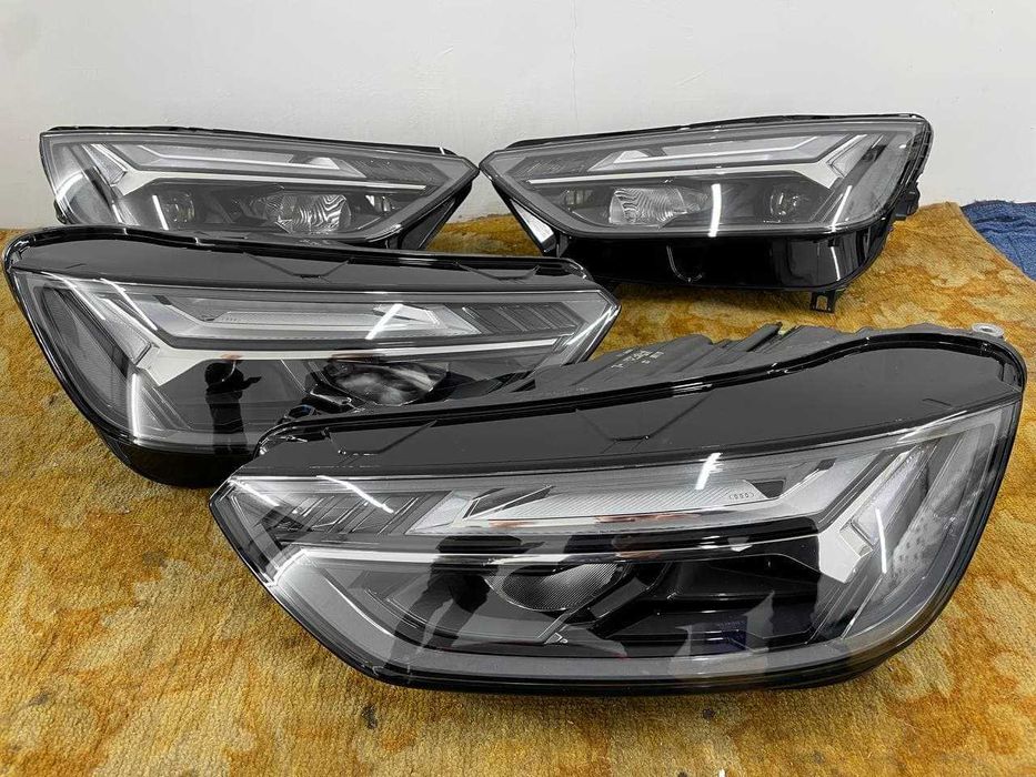 ОРИГІНАЛ Фары Audi Q5 Full LED Фулл лед Ауди Ку5 Фонари Ауди ку 5 Фара