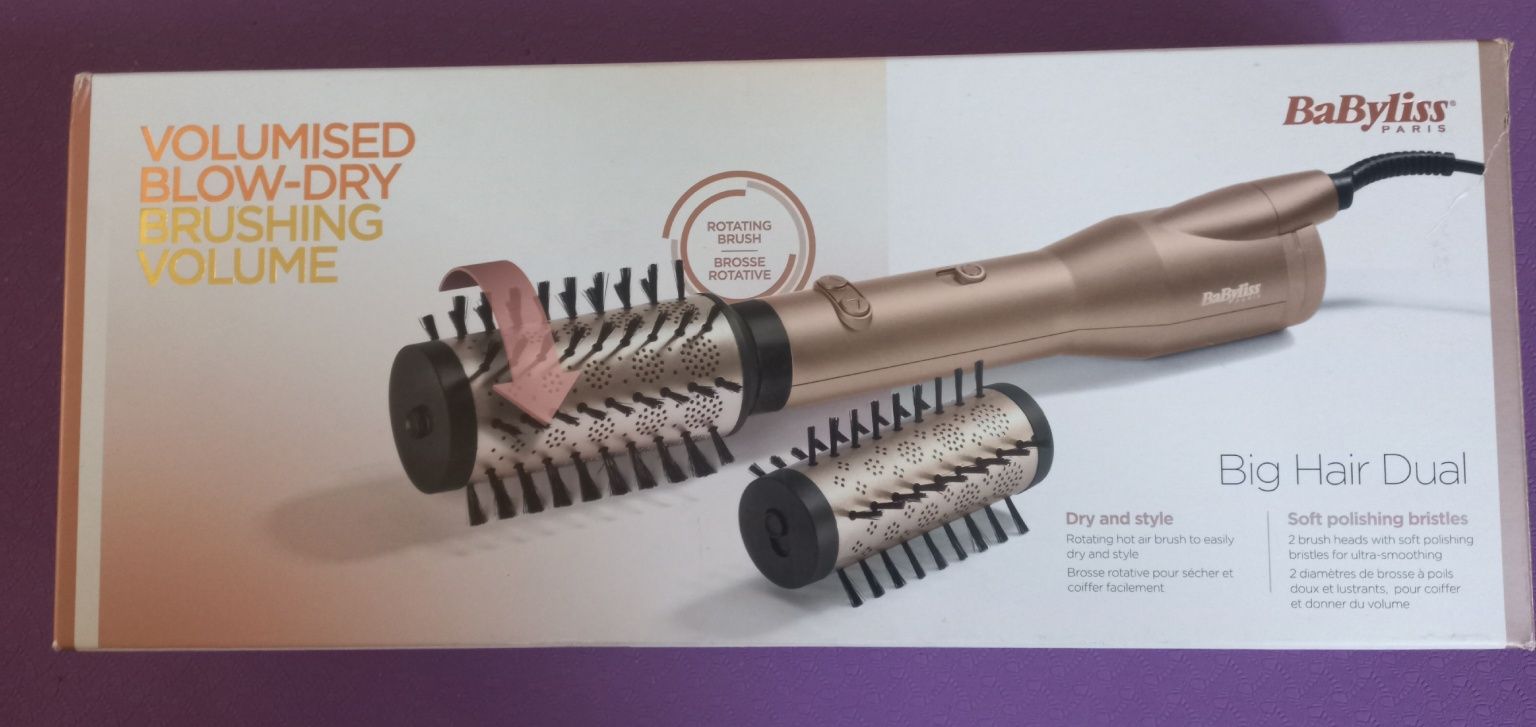 Szczotka obrotowa BaByliss jak nowa
