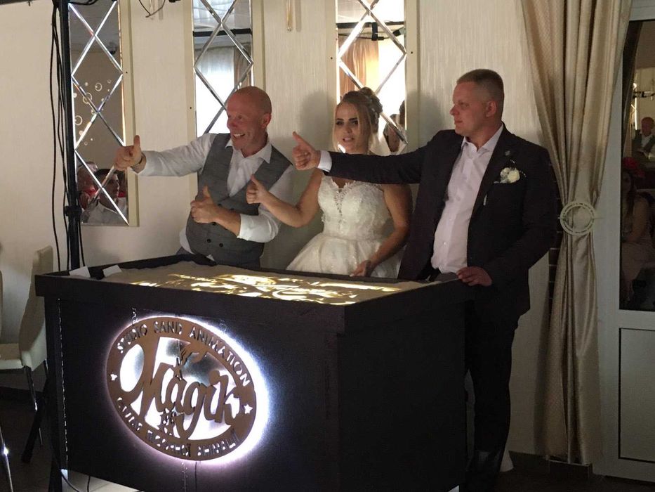 Пісочні картини на весілля всі Шоу програми