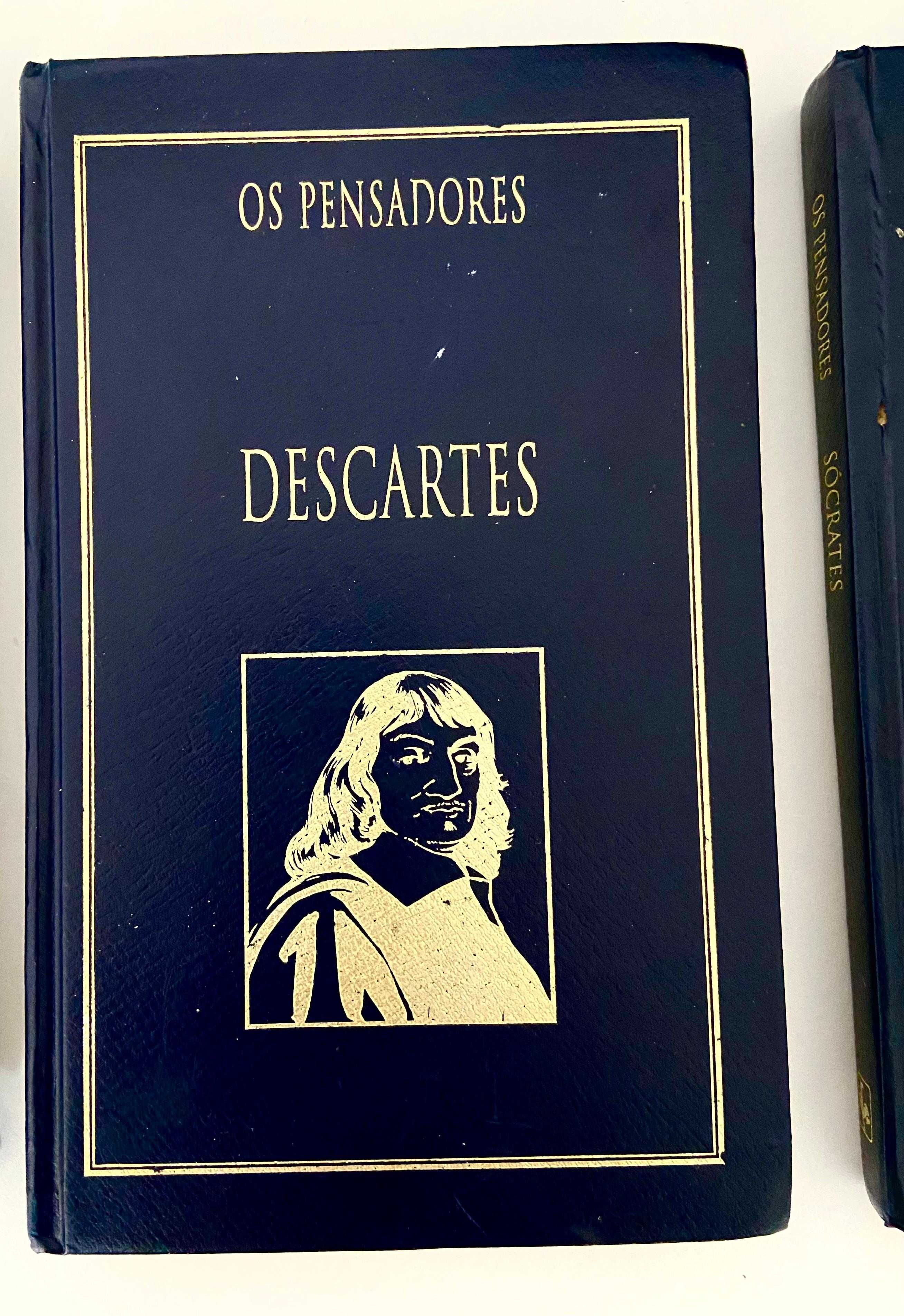 Coleção de livros RARÍSSIMA - “Os Pensadores”  Edição 1999 – Capa Dura