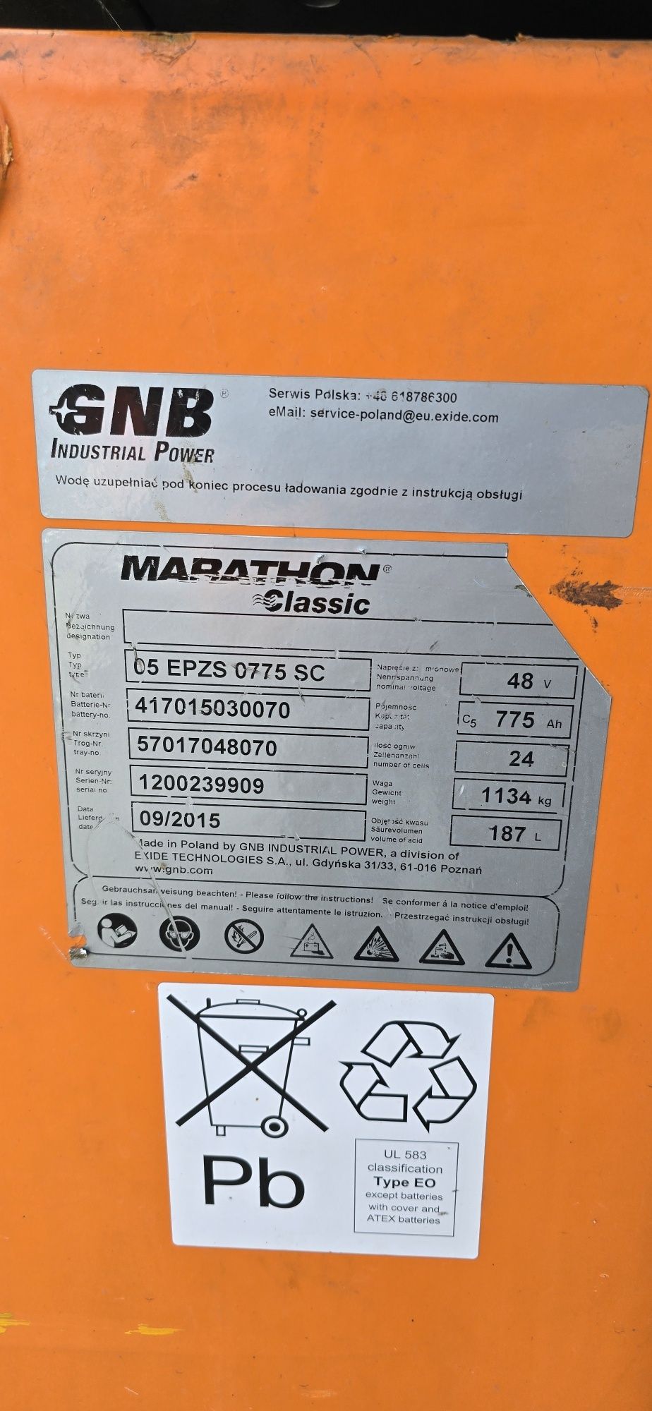 Wózek widłowy wysokiego składowania STILL FM-X 17 1700kg 48V