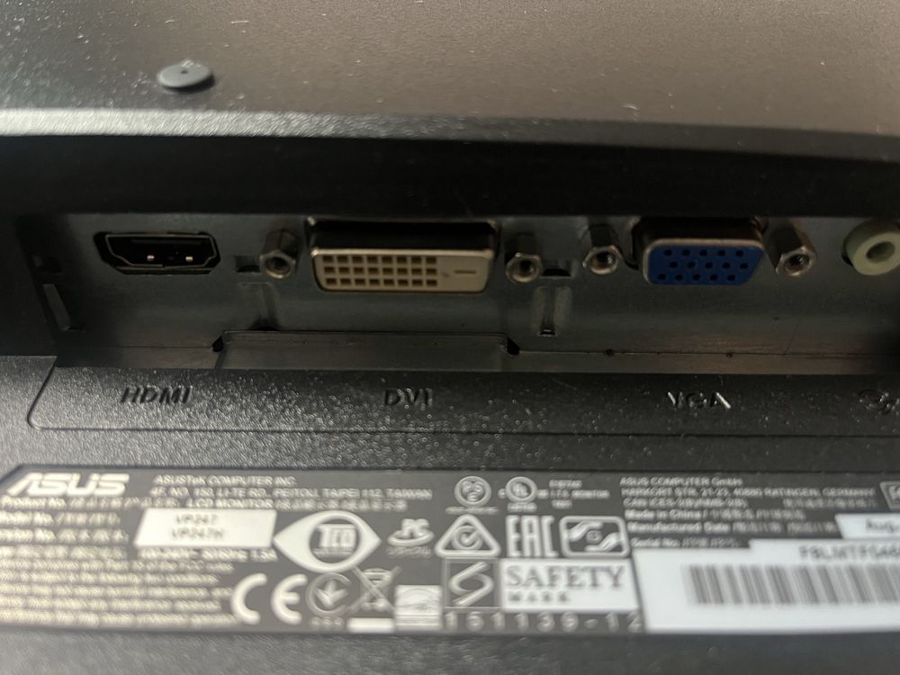 Monitor Asus 24 cale.  VP247h HDMI