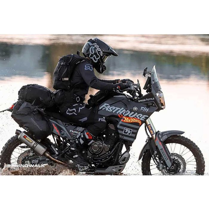 Sacos laterais para moto 18L/28L/48L - Impermeáveis sistema de fixação