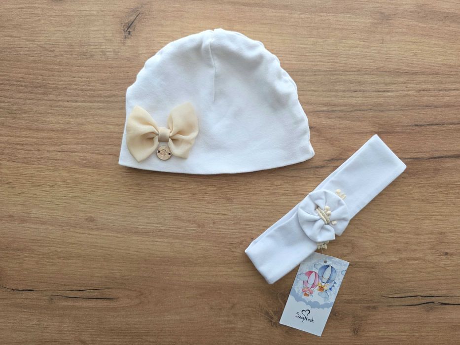 Zestaw sukienka Sophie Design i płaszczyk Noeli z dodatkami