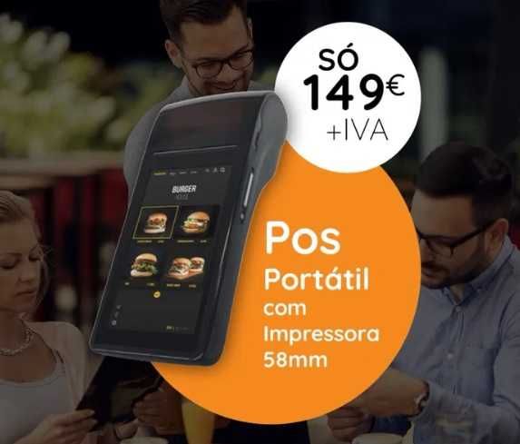 Pos portatil com impressora taloes