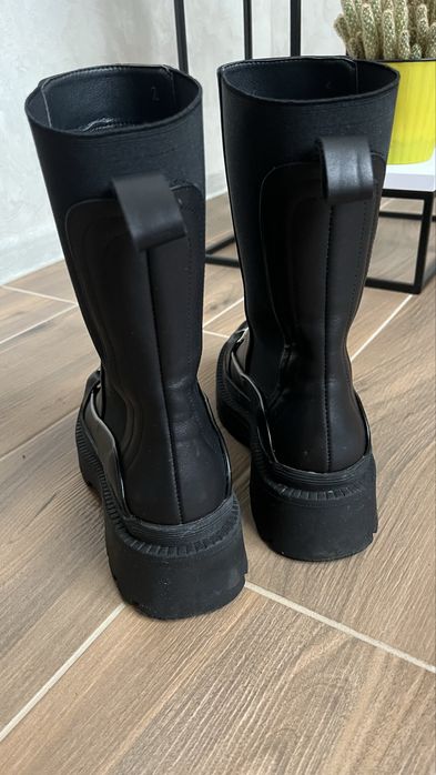 шкіряні челсі на байці