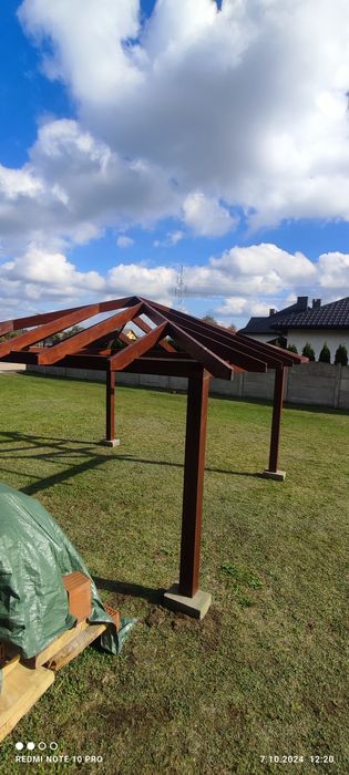 Konstrukcja altany
