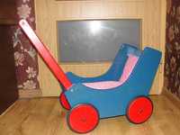 Haba wózek drewniany dla lalek HB 1625 + Lala Tine