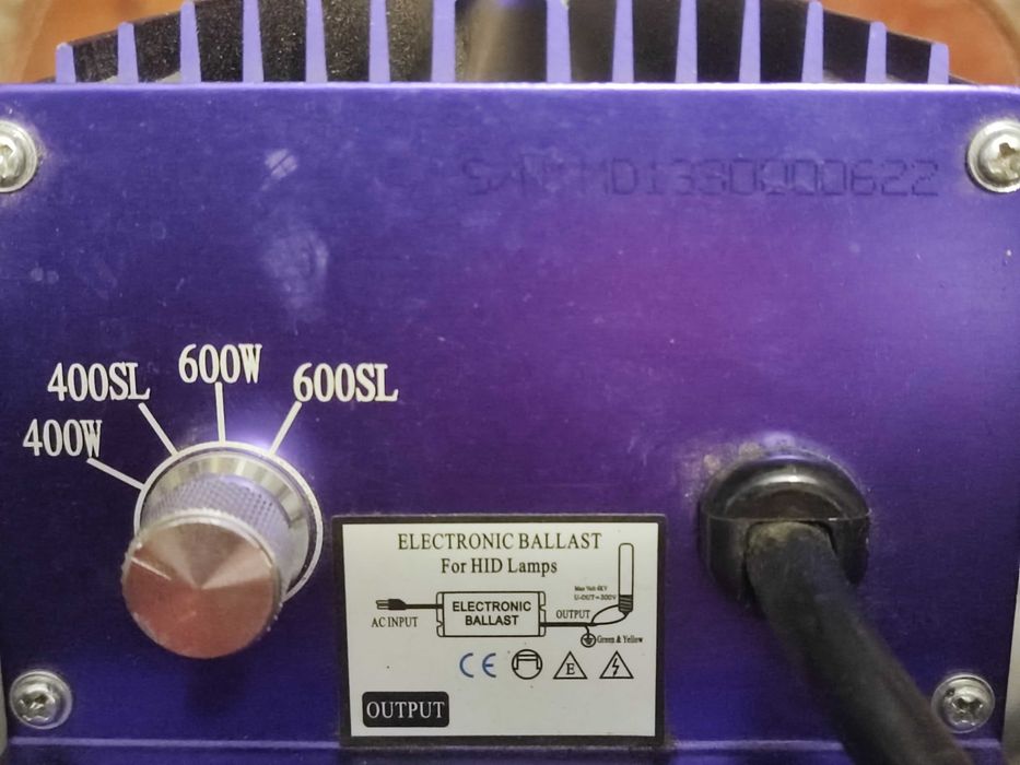 Zasilacz Lumatek 250, 400, 600, 660W, growbox, HPS