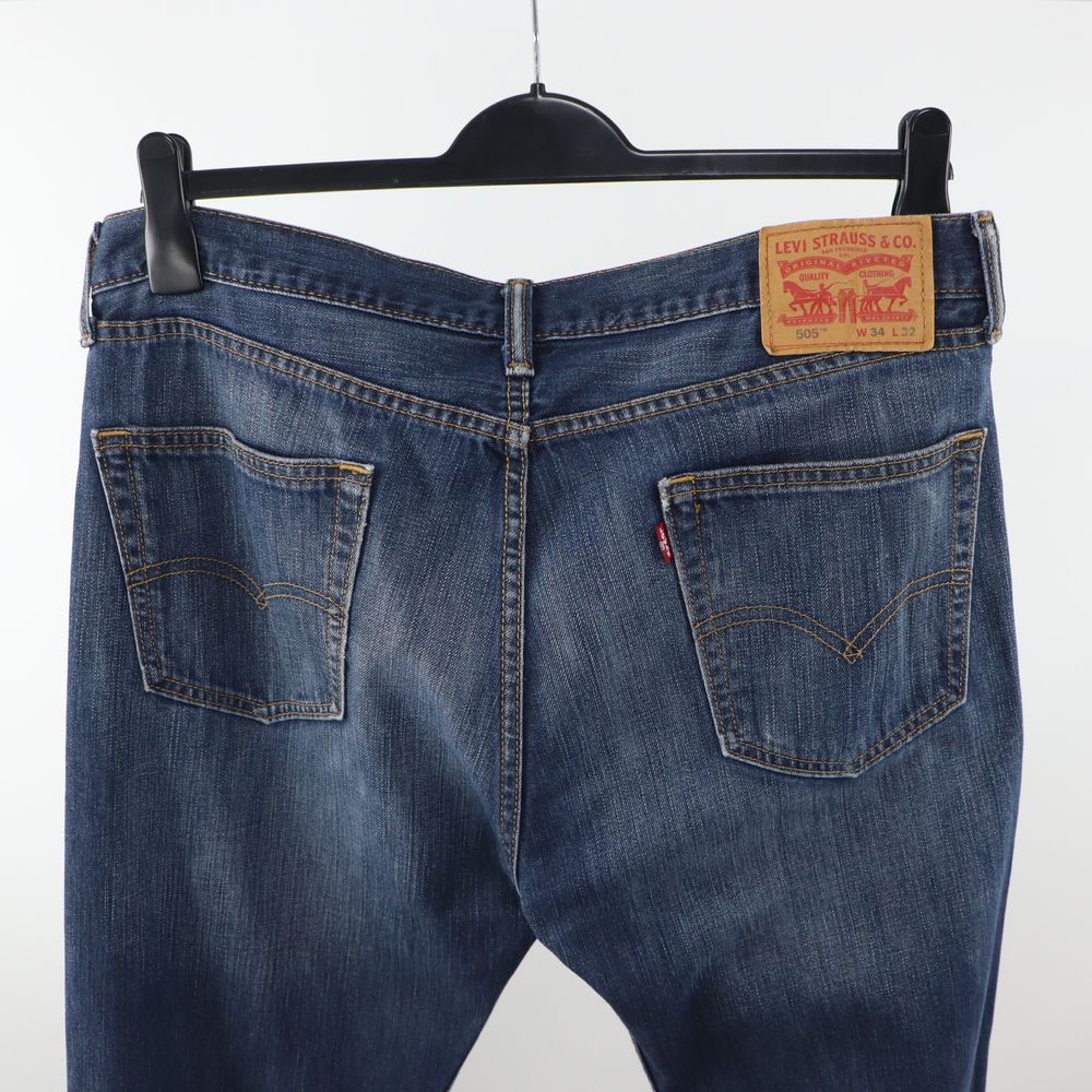 Чоловічі джинси штани Levis 505 / Оригінал | 34/32 |