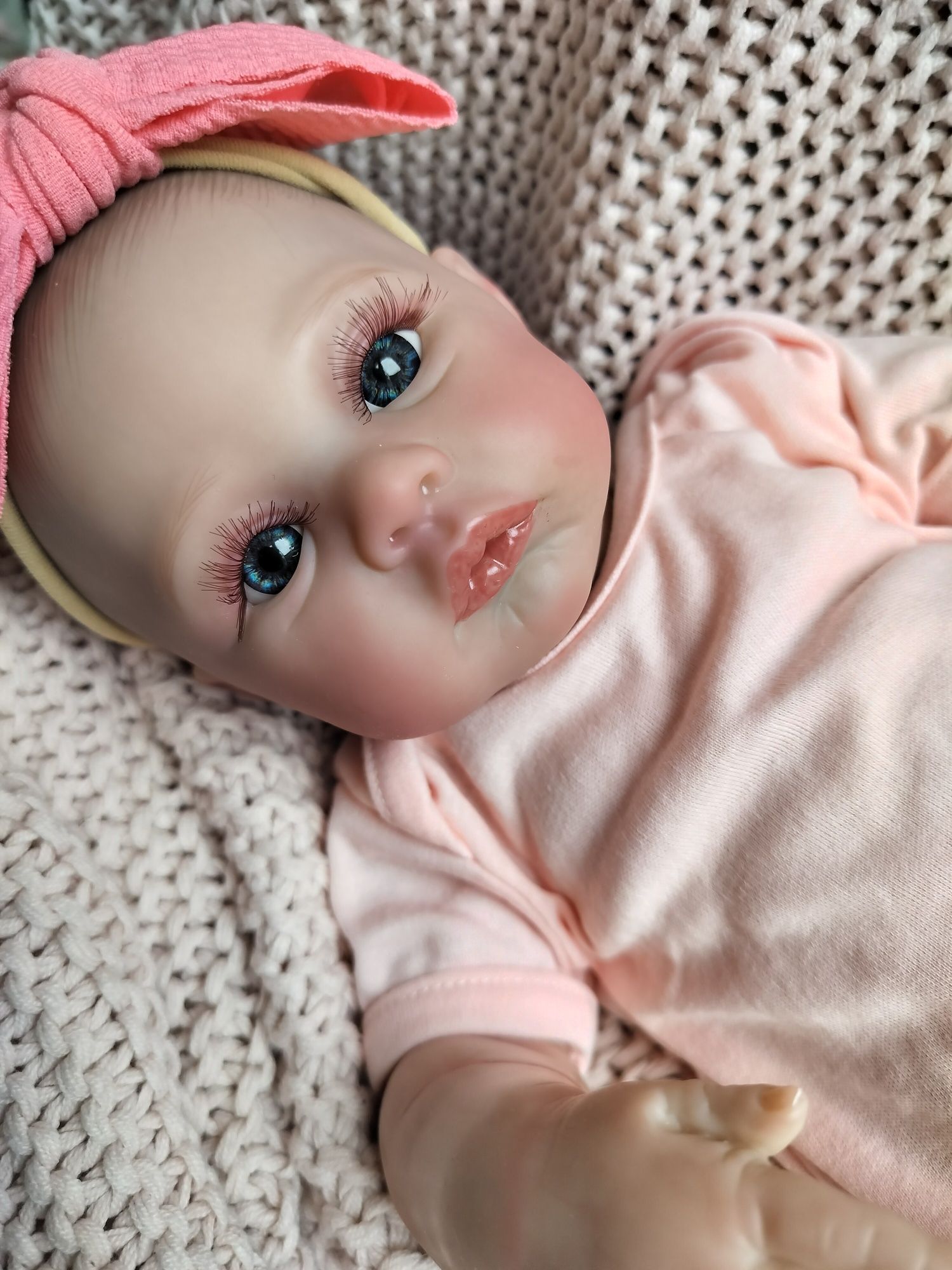 Lala lalka dzidziuś bobas dziewczynka reborn nowa
