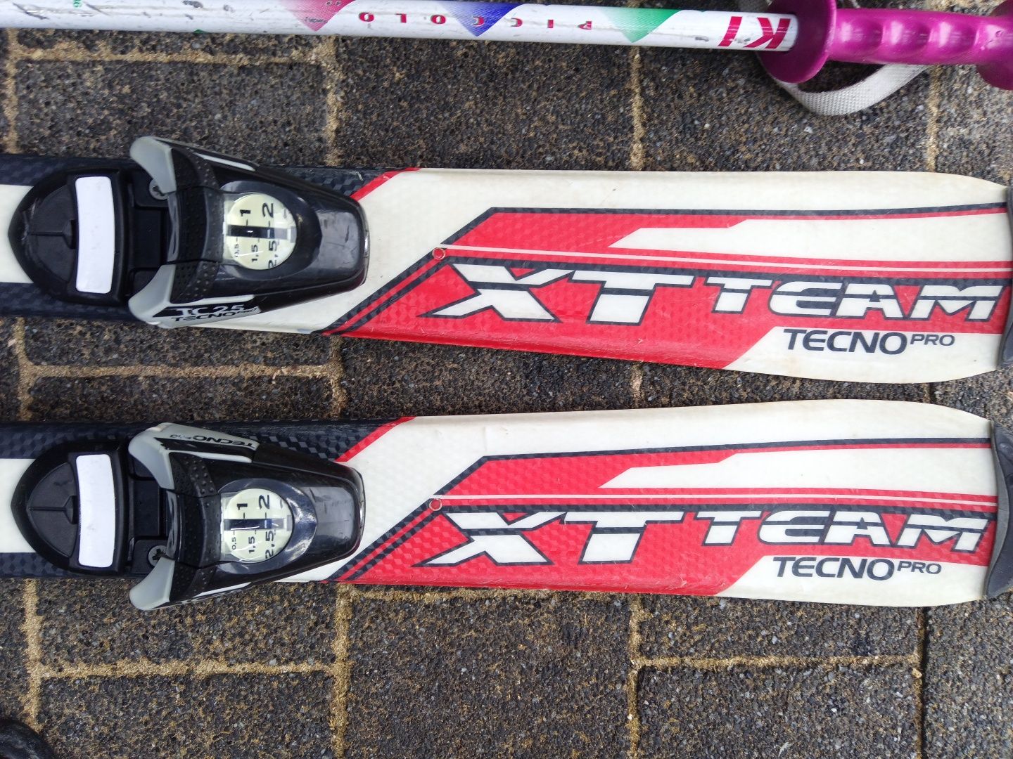 Narty xt team 90cm, buty, kijki 90. Komplet nart. Buty i kijki. Buty n
