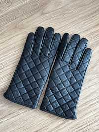 Rękawice damskie skórzane rozmiar M rękawiczki