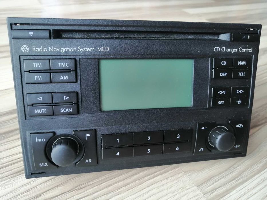 Radio 2 din MCD VW Bora, T5, Polo, Passat, Golf z kodem