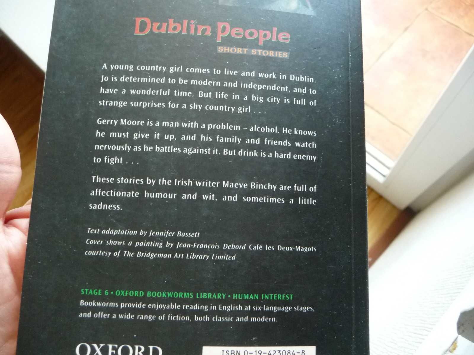 Книга на английском языке "Dublin people"