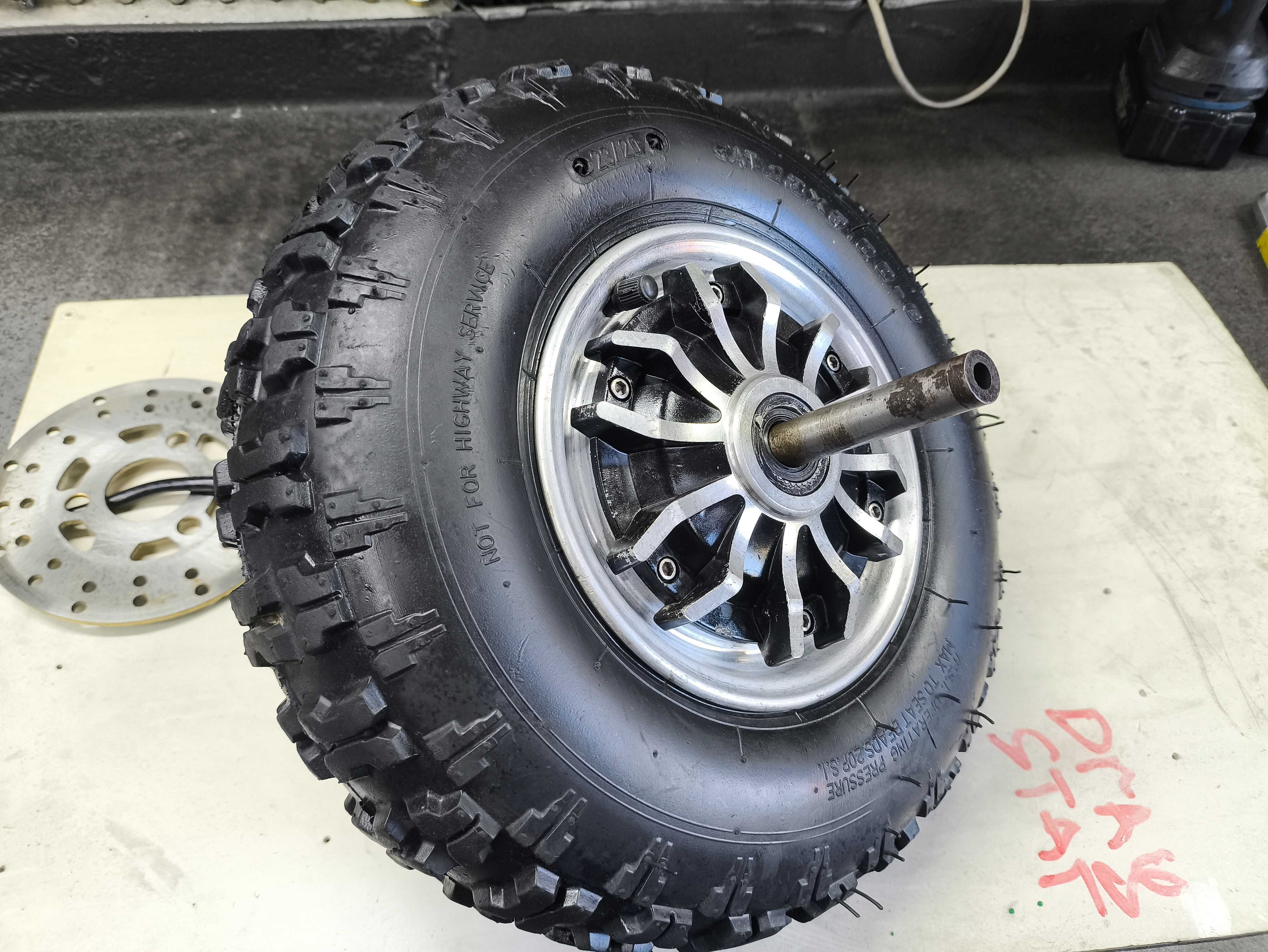 Мотор-колесо 6" 60V 1600Вт моторколесо в сборе